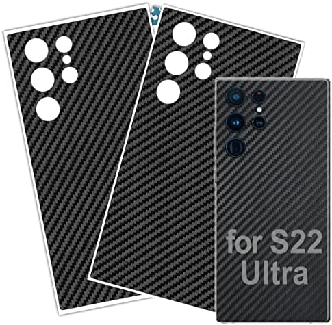 BETXell Pack od 2 - Ultra Skin Wrap 3M staklo za zaštitno staklo od karbonskih vlakana S22 ultra kože
