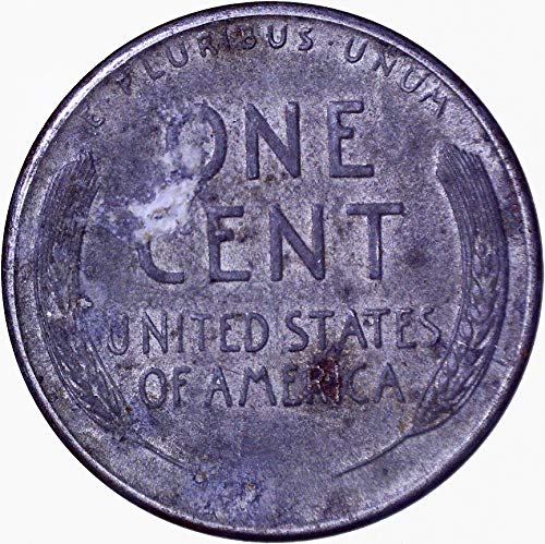 1943. čelični Lincoln pšenica Cent 1c vrlo fino
