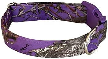 Purple lov na ogrlicu camo psa istinski drveni camo)