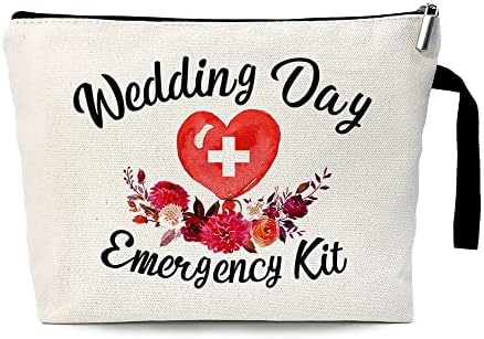Zhantuone Dan vjenčanja Kommetička torba za hitne slučajeve ， Kit za preživljavanje vjenčanja ， poklon za svadbeni tuš ，