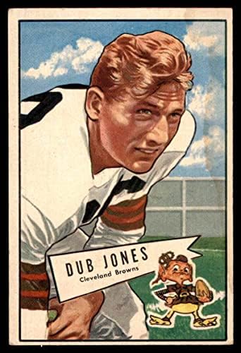 1952. Bowman 86 Dub Jones Cleveland Browns-FB VG Browns-FB LSU/Tulane