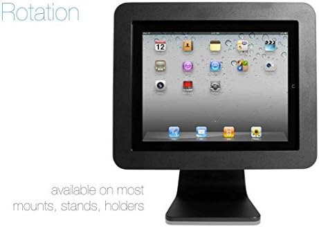 Sigurnosno kućište iPada MacLocks-All-in-One Counter-Top sigurna interaktivna jedinica. IPad & iPad Air kompatibilni. Crna