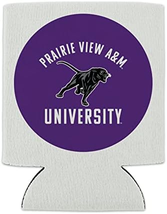 Prairie View A&M PANTERS Logo može hladiti - pij zagrljaj zagrljaja koji se može srušiti izolator - pića izolirani držač