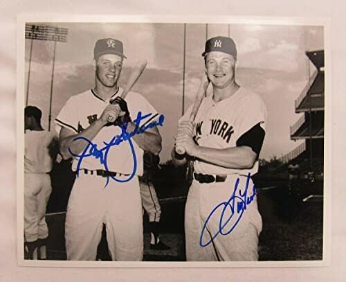 Jay Johnstone Tom Tresh potpisao je autograf 8x10 Foto I - Autografirane MLB fotografije