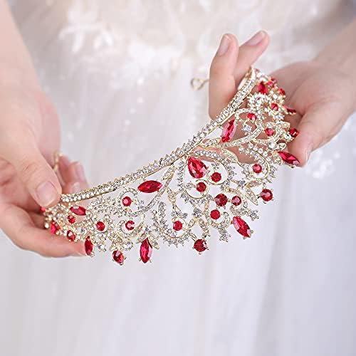 vjenčane tijare ukrašene rhinestonesom, princeza kruna, kristalne tijare kraljice, vjenčana traka za glavu, pokloni za žene,