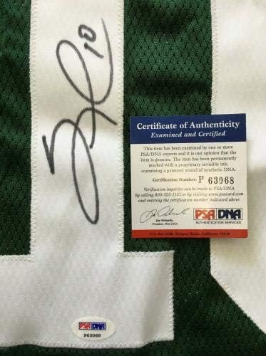 Santonio Holmes potpisao je igru ​​izdani Jets 10 Jersey Autogram Rijetki PSA CoA - Autografirani NFL dresovi