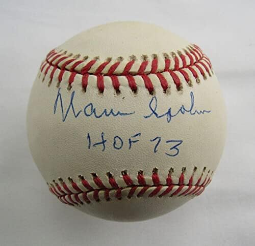 Warren Spahn potpisao autografski autogram Rawlings Baseball w/Hof InSc JSA AC15606 - Autografirani bejzbol