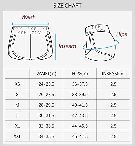 YYV ženske kratke hlače sa džepovima s patentnim zatvaračem Brzo sušenje elastičnih struka Atletic Gym Shorts za žene s linijom