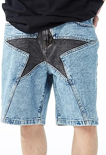 Elknlmu hip hop ulična odjeća traper kratke hlače zvijezde Jean kratke hlače harajuku teretni kratke hlače Y2K