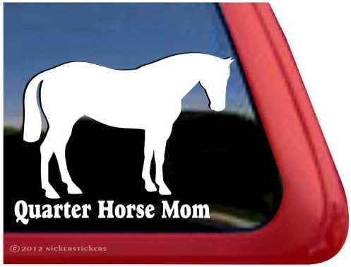Četvrtina konja mama ~ naljepnica naljepnice za vinil prozora konja
