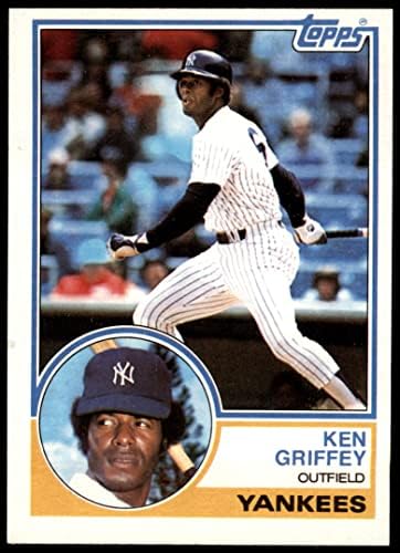 1983. Topps redovna karta110 Ken Griffey iz New York Yankees ocjene izvrsno