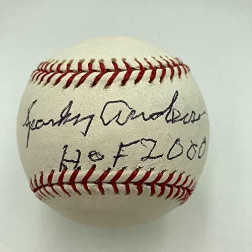 Sparky Anderson Hof 2000 potpisao službeni bejzbol baseball glavne lige JSA CoA - Autografirani bejzbol