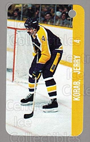 Los Angeles Kings, Jerry Korab Hockey Card 1983-84 NHL Ključne oznake 50 Los Angeles Kings, Jerry Korab