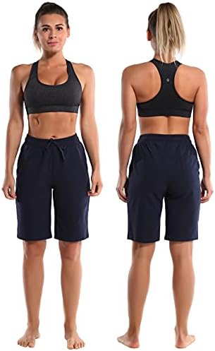 Bubblelime 5 /10/19 ženske jogers hlače joga lounge Bermuda kratke hlače vježbanje elastične džepove struka fitness teretana