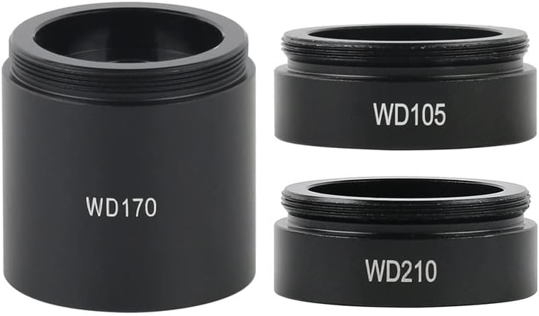 Pribor za mikroskop 160X 320X 105X Zoom Objektiv C oko WD105 WD210 WD170 Pomoćni objektiv Staklena leća Laboratorijski potrošni