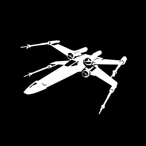 X-Wing silueta 6 naljepnica za vinilne naljepnice