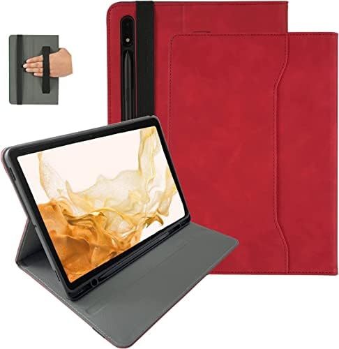 LWKJOY Slučaj za Samsung Galaxy Tab S8 Ultra, 2022 14,6 inčni S8 Ultra tablet futrola s držačem s-pen-pen, kutovi za više