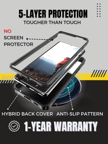 ArmadilloTek Vanguard kompatibilan sa Samsung Galaxy S21 ultra futrolom, vojnim razredom punog tijela robusan s ugrađenim