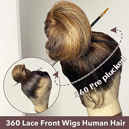 360 vrhunac Ombre perike na čipki za ljudsku kosu prethodno iščupane medene Plavuše voluminozne valovite perike na čipki
