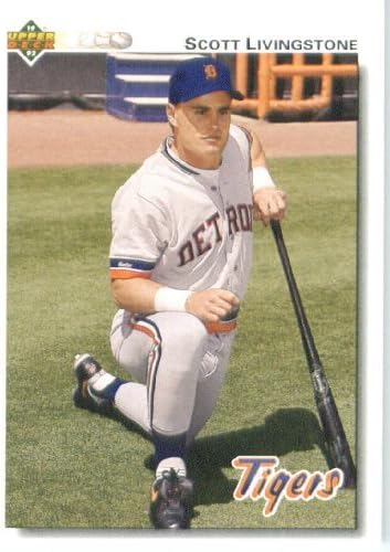 1992. Gornja paluba bejzbol kartica 538 Scott Livingstone