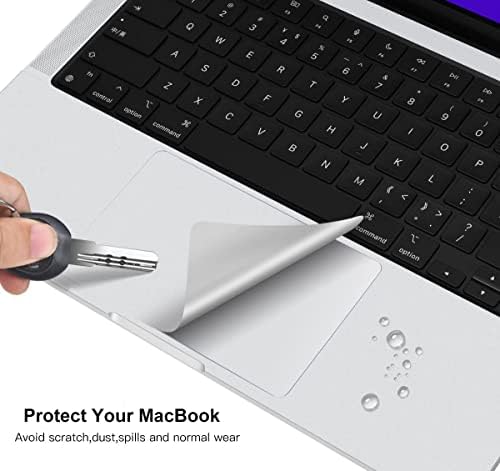 Torbica za odmorišta za dlanove CaseBuy Zaštitna koža, kompatibilna sa 14-inčni MacBook Pro 2023 2022 2021 godina proizvodnje