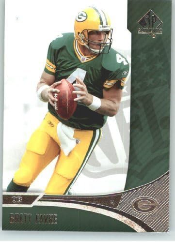 Brett Favre - Green Bay Packers - 2006 SP Autentična kartica 32 - NFL trgovačka kartica