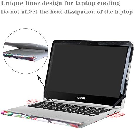 Alapmk zaštitni naslovnica za 12,5 Asus Chromebook Flip C302CA Laptop, Love Tree
