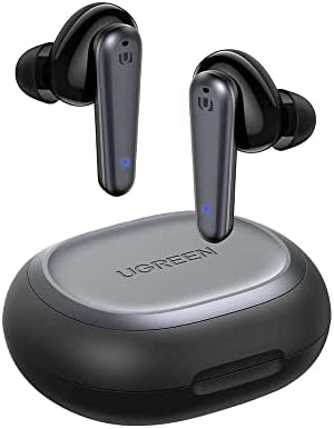 Ugreen Hitune T1 bežični uši s 4 mikrofona, HiFi stereo Bluetooth slušalice s dubokim bas načinom, ENC -ov otkazivanje buke