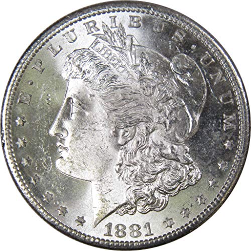 1881. S Morgan Dollar Bu Choice Necirculirana stanja metvice 90% srebro $ 1 američki novčić