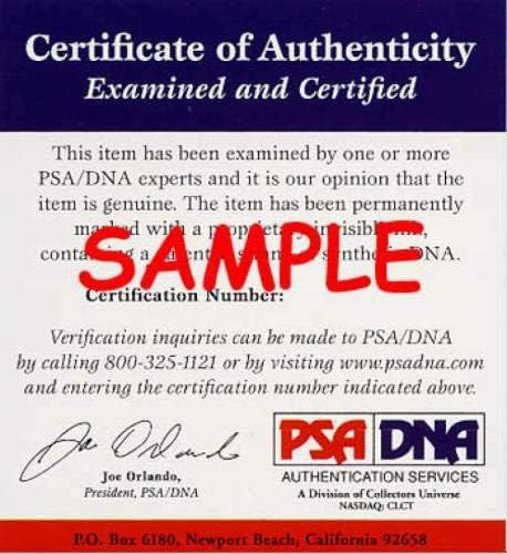 YA Tittle PSA DNA CoA potpisani HOF 71 8x10 Autogram Fotografija - Autografirani NFL Photos
