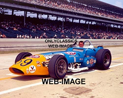 Samo Classics 1965 Indianapolis Speedway Jim Hurubise Kurtis Novi Indy 500 Racing 8x10 Fotografija