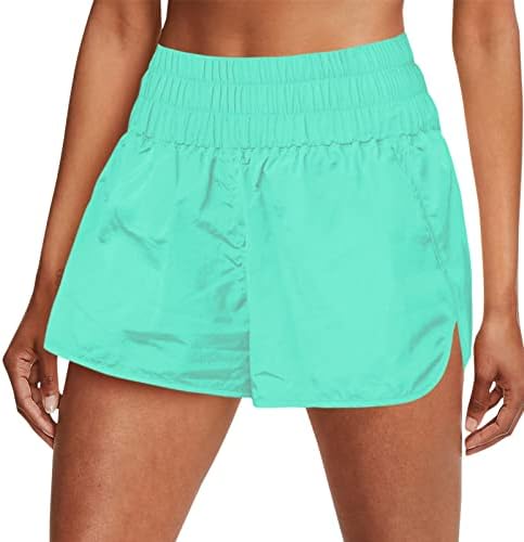 Povremene kratke hlače za žene Summer Lounge Udobna čista boja plaža kratke hlače vrećama s visokim strukom kratke hlače