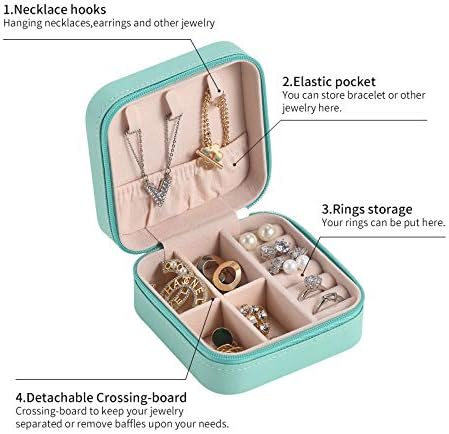 Futrola za nakit, mala kutija za nakit, prijenosni organizator nakita, torbica za pohranu prstena, naušnica, ogrlica, narukvica,