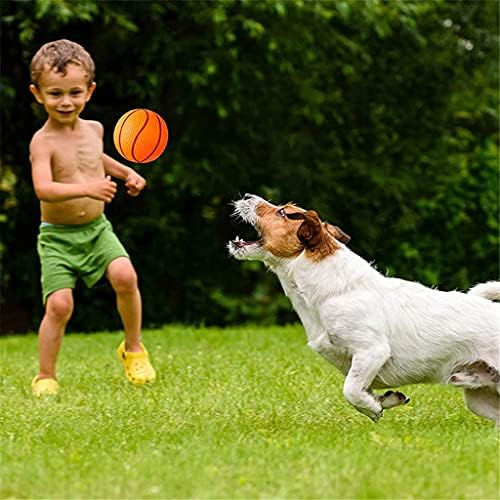 Fegoclt Sigurno Eva pseće lopte izdržljive poskočne košarke za košarkašku košarku žvakaći kućne ljubimce za male srednje