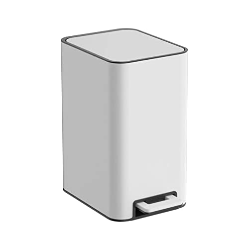 ; Pedalna kanta za smeće u kupaonici metalne kutije za odlaganje s poklopcem kuhinjska stepenica za kućanstvo 6L/9L/12L kanta