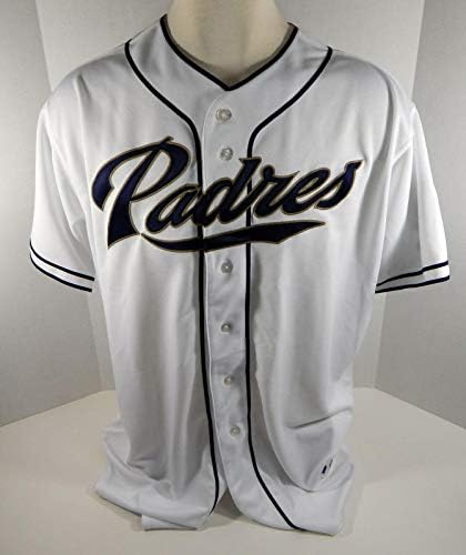 San Diego Padres prazna igra izdana White Jersey SDP0709 - Igra korištena MLB dresova