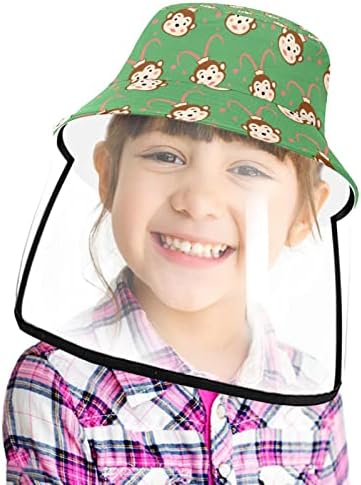 Zaštitni šešir za odrasle sa štitom za lice, ribarska šešir protiv sunca, crtana životinja s ovacama