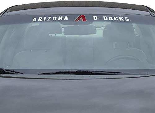 FUJI MLB - Arizona Diamondbacks naljepnica vjetrobranskog stakla 3,25 in. X 34 in.