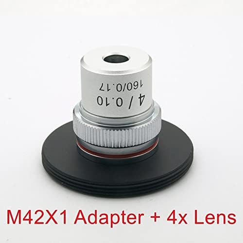 Komplet pribora za mikroskop za odrasle leće za odrasle 20 mm ženski navoj Adapter za leće laboratorijski potrošni materijal