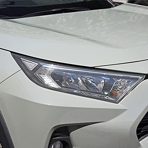 HLLEBW CAR FLADILY TINT Crni zaštitni film prozirni TPU naljepnica za Toyota RAV4 2019 2020 XA50