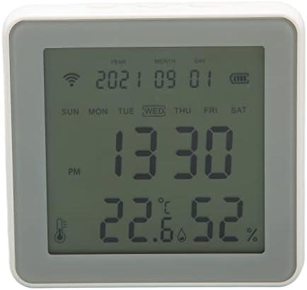 WiFi senzor temperature vlage, LCD prikazuje monitor temperature vlage 2.4GHz Wifi u stvarnom vremenu bijelo daljinsko nadgledanje