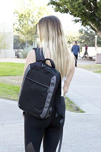 Ruksak za prijenosno računalo-putni ruksak s priključkom za punjenje i slušalicama za posao i školu - torba za prijenosno