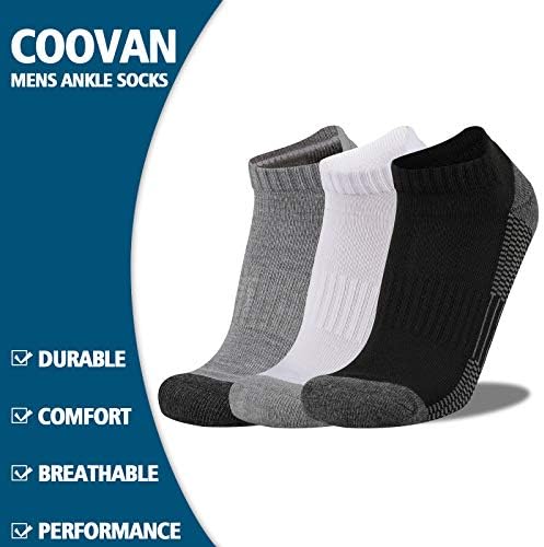 ; 10 pakiranja muških čarapa s niskim izrezom gležnja, sportske Ležerne čarape na jastuku