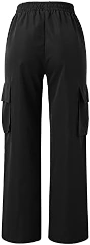 Keusn Baggy Cargo hlače za ženu Y2K nisko uspon padobrana hlače žene Y2K Baggy Jogger hlače s džepovima Street odjeće