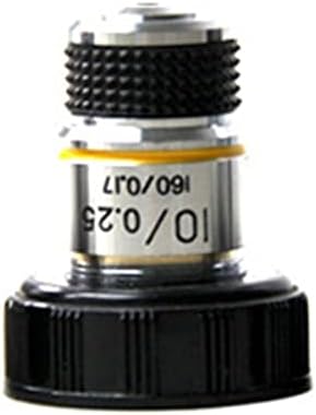 Pribor za mikroskop 4-inčni 10-inčni 40-inčni 100-inčni objektiv mikroskopa akromatski dijelovi mikroskopa laboratorijski