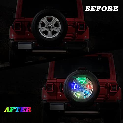 Kočiono svjetlo rezervnog kotača, prednja svjetla stražnjih kotača kompatibilna s 2007-2018, 2018-2020 9. treće svjetlo kočnice