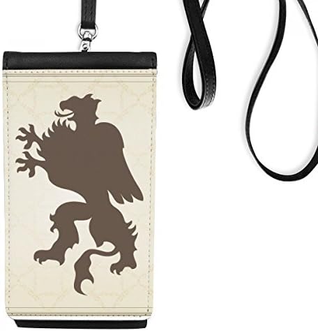 Europ životinje Nacionalni grom Cheetah Telefonska torbica za novčanik Viseća mobilna vrećica Crni džep
