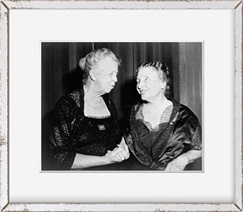 Beskonačne fotografije Foto: Eleanor Roosevelt | Helen Keller | Američka zaklada za inozemnu slijepu večeru | 1955