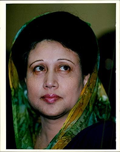 Vintage fotografija Khaleda Zia