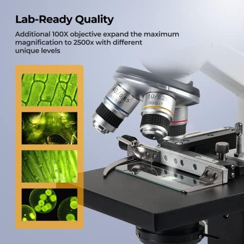 Kompozitni monokularni mikroskop s okularom od 910 inča